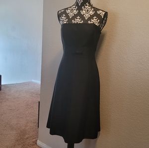 Ann Taylor A-Line Strapless Dress w/ Bow